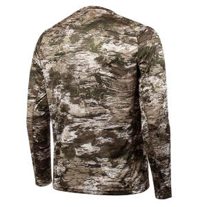 T-shirt 3D pour hommes, imprimé camouflage vintage, col rond, manches longues, chemises de chasse pour hommes, t-shirts de randonnée, pull-over - Product Image 3