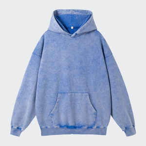 Custom Logo Winter Men's Oversized <b>Thick</b> <b>Fleece</b> Pullover Hoodies with for 100% Cotton Eco-Friendly - Product Image 6