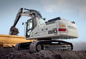 Trouvez des excavatrices Hidromek durables avec une capacité de godet de 3 mètres cubes et un châssis en acier robuste de pointe. - Product Image 5