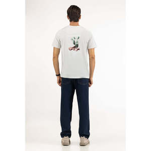 เสื้อยืดคอกลมแขนสั้นทรงปกติ ผ้าเจอร์ซีย์ฝ้าย 100% เป็นมิตรต่อสิ่งแวดล้อม ระบายอากาศได้ดี ลายเรียบ นุ่ม สบาย เหมาะสำหรับใส่ลำลอง - Product Image 5