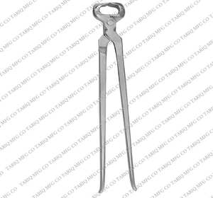 Nouvelle arrivée Pince à sabot pour cheval Équipement professionnel de maréchal-ferrant pour l'entretien et la coupe des sabots par TARIQ MFG CO CE ISO EU - Product Image 4