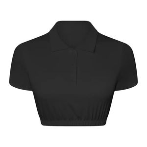 Printemps été respirant décontracté sport Yoga Fitness T-Shirt personnalisé femmes taille mince à manches courtes pour T-shirts polo - Product Image 2