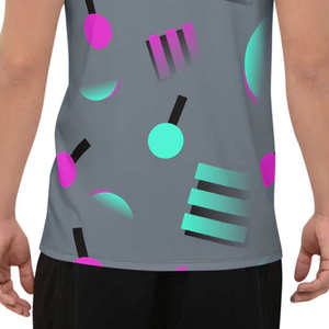 Camiseta sin Mangas Transpirable para Hombre, Estilo Playero, Bordado 3D, Ropa Deportiva Informal de Punto, Venta al Por Mayor 2026 - Product Image 5