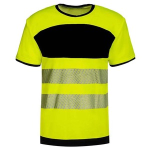 T-shirts pour hommes à col rond avec manches courtes réfléchissantes, vêtements <span class=keywords><strong>de</strong></span> <span class=keywords><strong>travail</strong></span> d'été <span class=keywords><strong>de</strong></span> haute qualité à prix abordable - Product Image 2