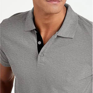 Camiseta de polo personalizada para hombre, la mejor calidad a granel, venta al por mayor, diseño de color liso sencillo, manga corta, la tela de impresión más demandada - Product Image 3