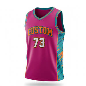 Uniforme de Baloncesto Personalizado Unisex, Camiseta Deportiva de Malla Transpirable Sublimada con Nombre, Número e Identidad del Equipo, Pantalones Cortos 100% - Product Image 1