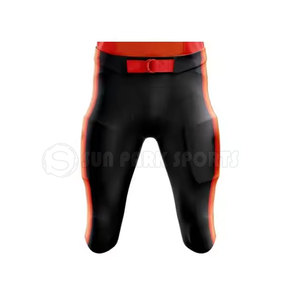 Uniforme de football américain respirant à manches courtes avec impression de logo personnalisé, marque privée, meilleur prix - Product Image 5
