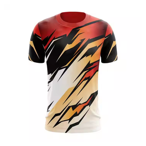 เสื้อยืดผู้ชายไซส์ใหญ่พิมพ์ลายสกรีนสไตล์ไฮสตรีทสำหรับฤดูร้อน ขายส่งแบบกำหนดเอง ราคาดีที่สุด แฟชั่นใหม่ - Product Image 5