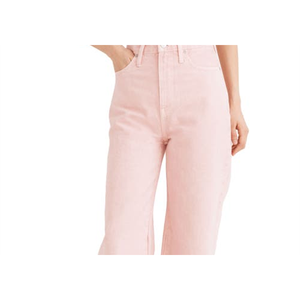 Pantaloni Denim Madewell da Donna, Stile Baggy a Vita Alta, Rosa Autunnale, Taglia XL, Traspiranti e Lavabili, Stile Y2K con Bottoni e Decorazioni Strappate - Product Image 2