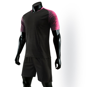 Kits de Football 2025 hommes uniformes maillot de Football maillot de Football chemises poches juge à manches courtes équipe chemise vêtements de sport - Product Image 1