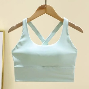 Coussin fixe soutien-gorge de sport sous-vêtements haute résistance professionnel antichoc course soutien-gorge Gym Push Up Lingerie Yoga Fitness soutien-gorge - Product Image 6