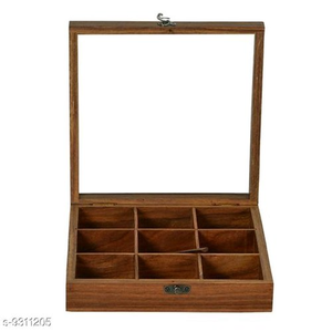 Suministro directo de fábrica Juego de cajas de especias de madera de la mejor calidad Contenedor de vidrio Cuchara Herramientas de especias de hierbas para cocina Almacenamiento de sal de hotel - Product Image 1