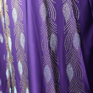 Thobe / Thawb Muslim <b>Woman</b> Prayer Outfit Islamic Clothing Ramadan Eid Hijab Dress Dubai Turkey Abaya with Extra Long Head <b>Scarf</b> - Product Image 3