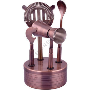 Juego de herramientas de barra de cobre antiguo - Product Image 1