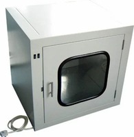 SCIENTIFIC SURGICALS Passbox mécanique électronique en acier à verrouillage statique et dynamique 500x500x500mm pour salle blanche, mobilier hospitalier