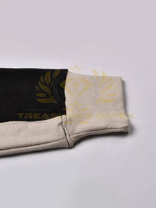 Men Sweat Suits High Quality Slim Fit Blank <b>Crew</b> <b>Neck</b> <b>Sweatshirt</b> Fleece Tracksuit for Men <b>Black</b> & Skin - Product Image 6