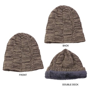 หมวกบีนนี่สองสีทรงยูนิเซ็กส์, หมวกฤดูหนาวแบบลำลองสำหรับชายและหญิง - Product Image 2