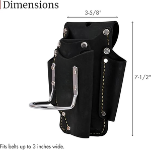 New Durable <b>hammer</b> holder Custom Logo <b>Hammer</b> Holder Premium Quality <b>Hammer</b> Holder PU Leather Tool <b>Loop</b> For Promotional Use - Product Image 2