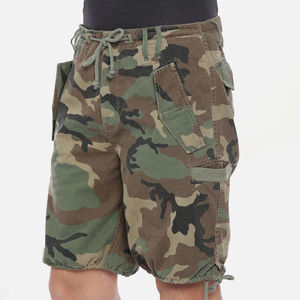 Pantalones cortos informales de alta calidad para hombre, transpirables, sueltos, diseño Cargo, ropa de calle sólida, pantalones cortos para correr personalizados teñidos lisos medios elásticos - Product Image 4