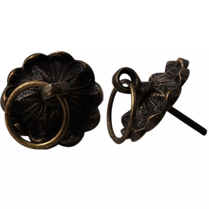 Pomo de cajón de madera y piedra Rectangular de latón AK en pieza de calidad superior con acabado multicolor para muebles de hogar y cocina - Product Image 2