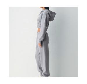 Vêtements décontractés pour femmes, crop top à capuche pour femmes, prix raisonnable, crop top à capuche best-seller pour femmes - Product Image 6