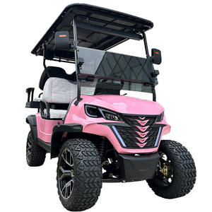 Vente en gros 6 places voiturette de golf électrique 3500W batterie au lithium 4 roues voiturette de golf de luxe - Product Image 1