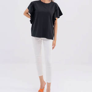 Vêtements décontractés à la mode de meilleure qualité pour femmes adultes T-shirt à manches longues pour femmes - Product Image 5