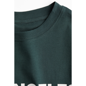 Market Trendy Front Print Camisetas para mujer Camiseta de manga corta Summer Casualwear OEM/ODM Proveedor mayorista de Bangladesh - Product Image 5