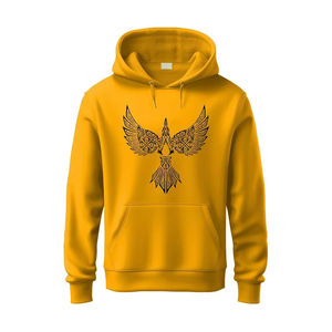 Sweat à capuche ODM OEM personnalisé de haute qualité avec logo personnalisé Pull-over en coton lourd coupe confortable - Product Image 4