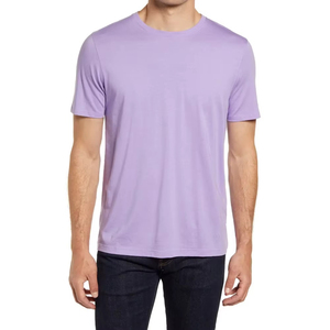 Ropa informal para hombre, ropa de calle de alta calidad 100% algodón para hombre, Camiseta con cuello redondo, secado rápido, impresión personalizada, moda, precio al por mayor - Product Image 6