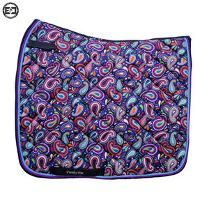 2023 almohadillas de sillín de caballo de alta calidad para doma, forro deportivo ecuestre, tela con relleno de algodón - Product Image 5