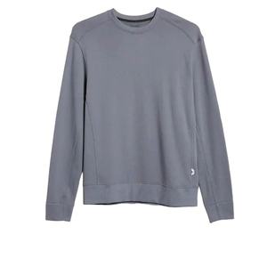 Nouvel Arrivage – Sweat-shirt en molleton pour homme, coupe droite, épaules tombantes, en coton lavé, avec logo personnalisé imprimé par transfert thermique – Collection Automne 2026 - Product Image 2