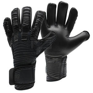 Gants de gardien de but à adhérence améliorée, gants de gardien de but de football, gants de gardien de but de football avec sangle de poignet, soutien réglable - Product Image 6