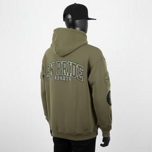 Sweats à capuche pour hommes de haute qualité pour l'hiver avec logo imprimé personnalisé, polaire épais de qualité supérieure, couleurs et tailles personnalisées - Product Image 2