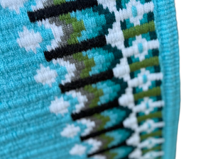 Tapis de selle de cheval de spectacle occidental de conception traditionnelle tissée à la main de Nouvelle-Zélande exquise - Product Image 3