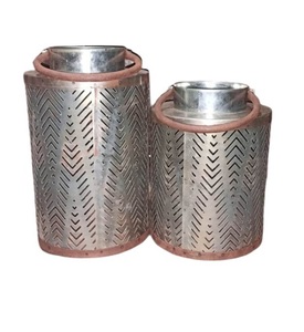 Top Quality <b>Iron</b> Hanging Lantern Set of 2 Pcs With Polish Finished For Home Decor Metal Hanging Lanterns - Product Image 4