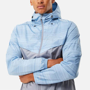 Conjunto de sudadera cortavientos con ajuste relajado y patrón elegante Conjunto de sudadera cortavientos cómodo con tela de secado rápido - Product Image 5