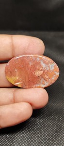 UDGEMS de demanda superior, piedra preciosa de jaspe Maligano Natural, piedra estampada única blanca y amarilla para colgante, anillo, collar, joyería - Product Image 3