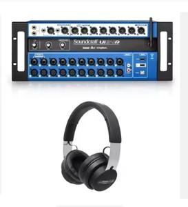 Console audio de qualité, mélangeur numérique 24 canaux Soundcraft Ui24R, enregistreur USB multi-pistes avec contrôle sans fil - Product Image 3