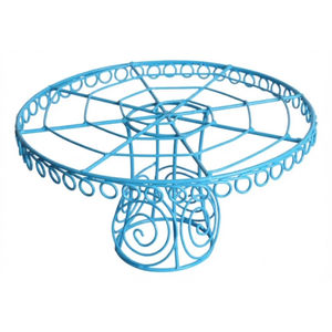 Soporte para Pastel de un Solo Nivel, Hecho a Mano con Alambre de Hierro, Ecológico, Apto para Lavavajillas, Acabado Negro, para Hogar, Bodas, Fiestas de Cumpleaños, Decoración de Mesa - Product Image 2