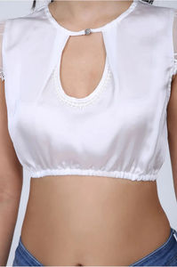 Blusa Sexy de calidad superior 2025 y blusa de mujer superior/blusa de mujer tradicional blusa de mujer personalizada transpirable hecha en Pakistán - Product Image 3