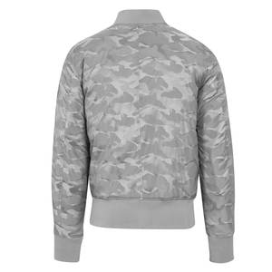 2025 Bomber Homme Vestes En Gros Nouveau Design Style Réversible Avec Col Montant Bomber Veste pour Homme - Product Image 4