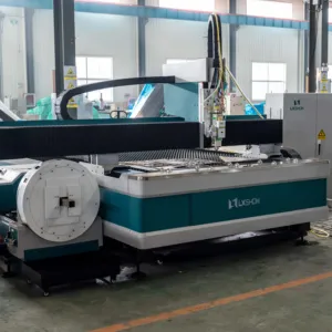 Sheet Metal Cutter Stainless Steel Letters Cutting Aluminum 4000W Cnc Laser Fiber Cutting Machine 3015