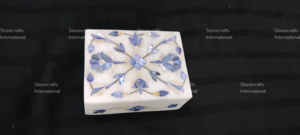 Vente à l'exportation élégante boîte à bijoux en marbre pour l'organisation de bijoux et l'utilisation quotidienne disponible à la quantité en vrac de l'Inde - Product Image 3