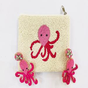 2025 Designer perlé porte-monnaie polyvalent accessoire organisateur Mini pochette cadeau pour elle faire en Inde - Product Image 4