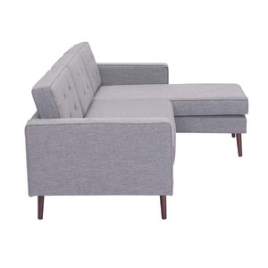 Juego de Sofás con Diseño en Forma de L, Tapizado y Extensible, para Muebles de Hogar en Salas de Estar y Apartamentos-SFL68018 - Product Image 3