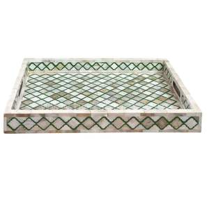 Plateau en nacre classique, conçu pour des intérieurs charmants et des arrangements décoratifs magnifiques - Product Image 1