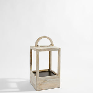 2025 Hot Selling Home Table Top Decor <b>Wooden</b> Candle <b>Lantern</b> at Wholesale Price - Product Image 3