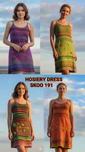 เดรสแม็กซี่สไตล์โบฮีเมียนสำหรับผู้หญิงชุดเดรสแขนยาวลายลูกไม้กระดุมเสื้อมีซิปผ้าเรยอนหลากหลายแบบ - Product Image 6