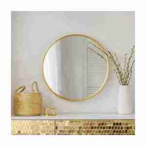 Exportateur de miroirs ronds en métal de haute qualité de l'Inde <span class=keywords><strong>Miroir</strong></span> <span class=keywords><strong>mural</strong></span> décoratif personnalisé pour la maison - Product Image 3